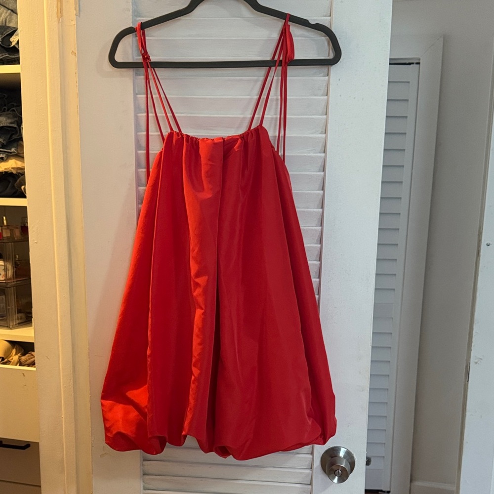 Old Navy Vibrant Red Occasion Dress